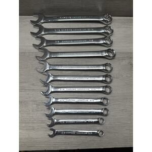 Lot Of 11 Wrenches. SAE. Pittsburgh Tools.